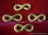 Infinito em Biscuit (Chaveiro/ imã)